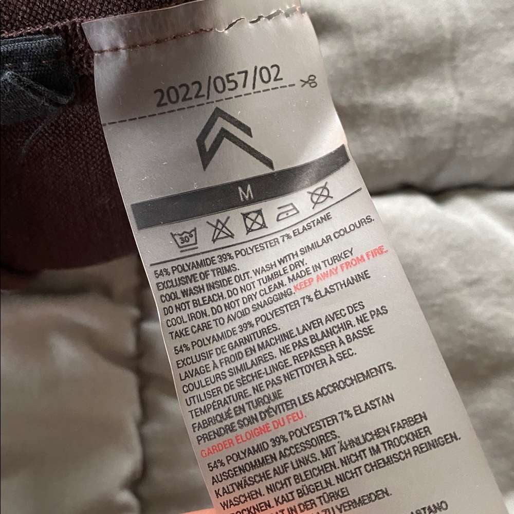Oner Active Classic Seamless 2.0 Leggings in 70% Cocoa Marl Brown - Picture 8 of 11